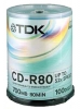 Диски CD-R TDK 100 шт