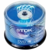 Диски DVD-R TDK 50 шт
