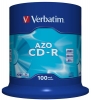 Диски CD-R Verbatim 100 шт