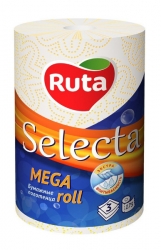 Рушник паперовий "Selecta Mega roll", RUTA