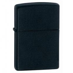  218 Zippo black matte