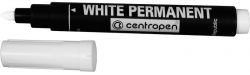 Маркер білий перманентний Centropen 8586