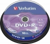 Диск DVD-R Verbatim 10 шт