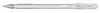 Біла гелева ручка UM-120 AC