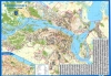 Настенная карта города Днепр 140х208